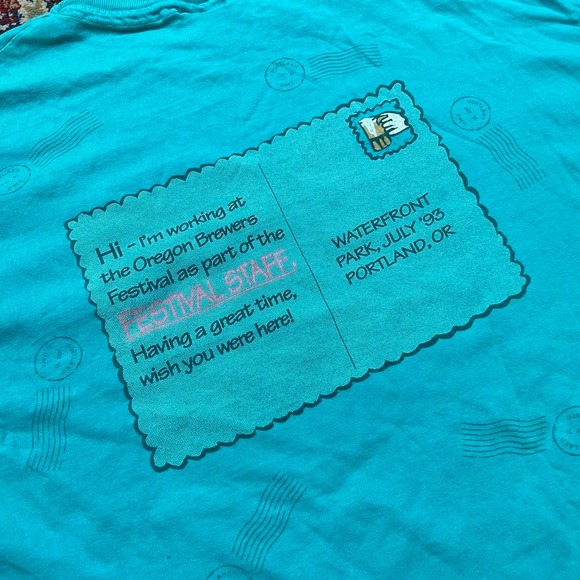 vintage oregon brewers festival tshirt - Picture 4 of 8